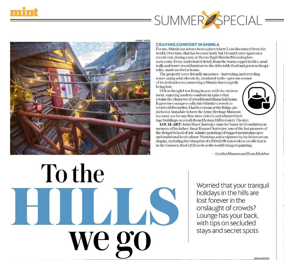 Meena Bagh Shimla Eksteriør billede